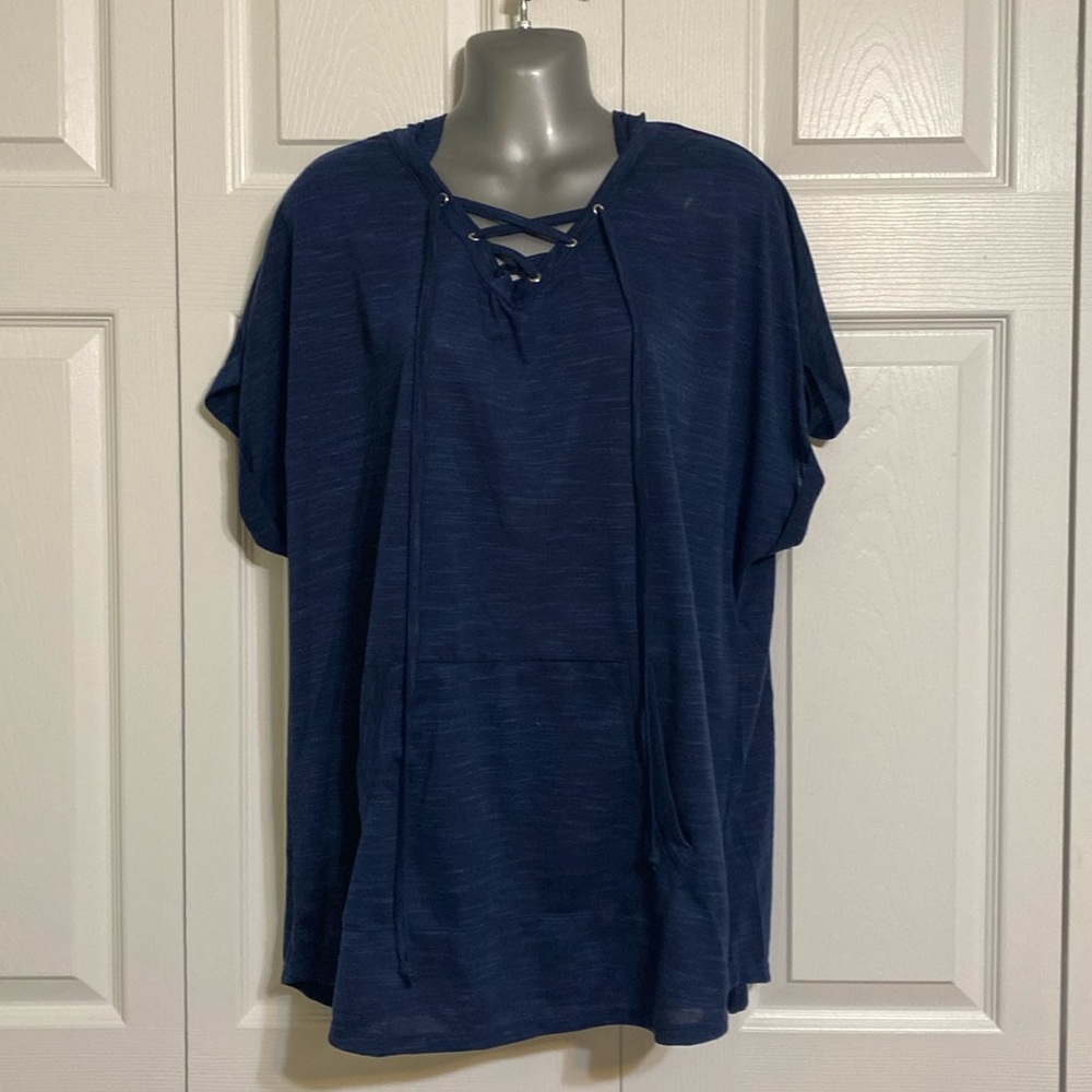 Terra & Sky baby short sleeve blouse 1X